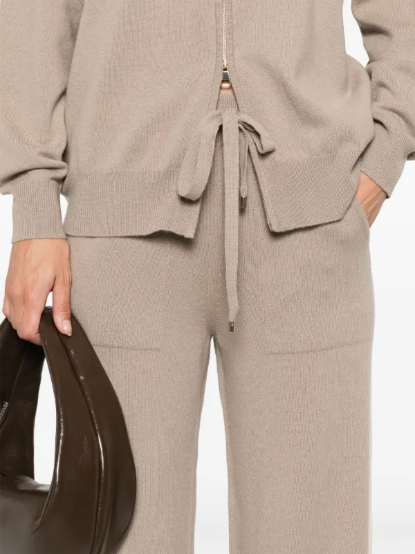 Lorena Antoniazzi straight-leg Drawstring Sweatpants | Brown