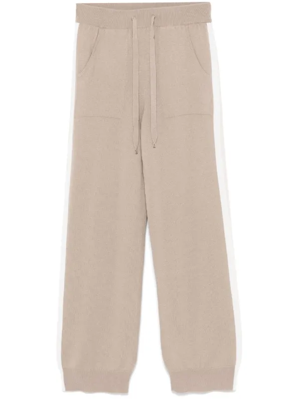 パンツ Lorena Antoniazzi Straight-Leg Drawstring Sweatpants Lorena Antoniazzi straight-leg Drawstring Sweatpants | Brown