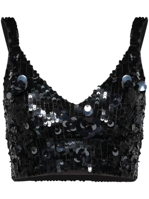 P.A.R.O.S.H. sequinned top