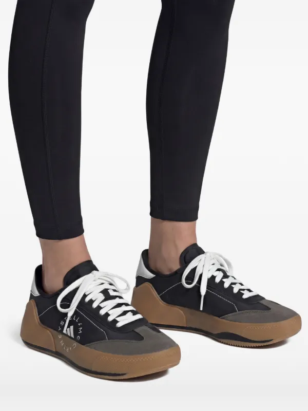 Adidas By Stella McCartney Court Boost Sneakers | Black | FARFETCH RO