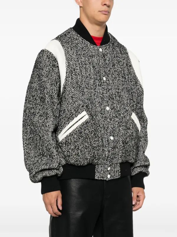 送料無料 通販  | ジャケット メランジニット Kenzo ブラック JP FARFETCH | カーディガン