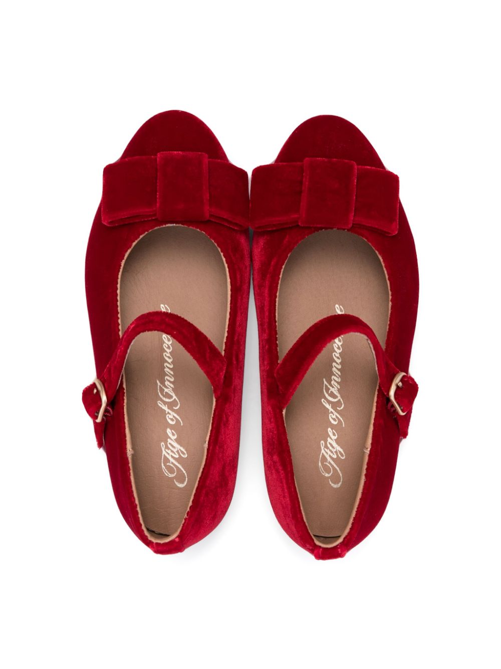 Age of Innocence Ellen ballerina shoes Red