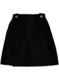 TOM FORD textured mini skirt - Black
