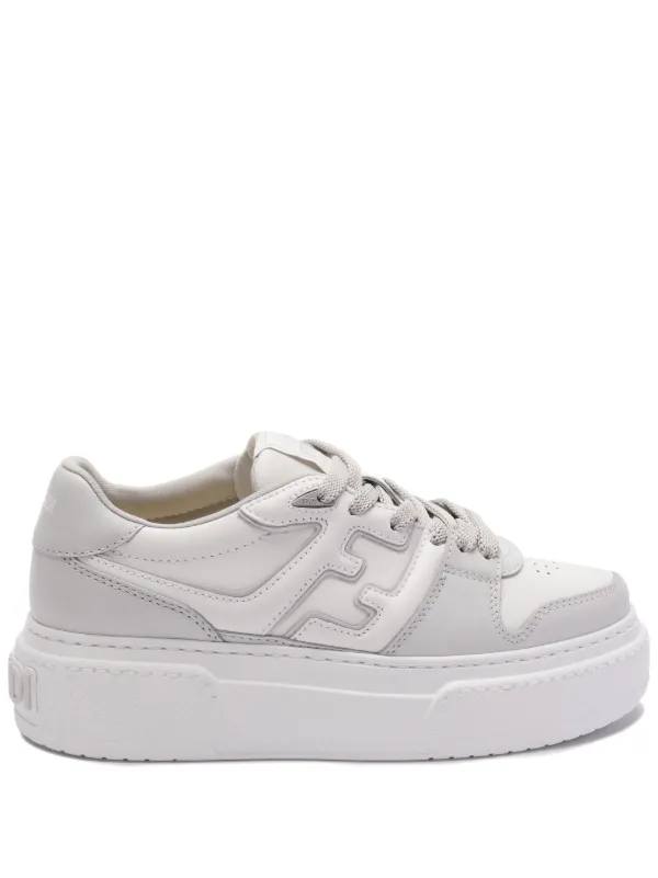 Fendi leather sneakers best sale