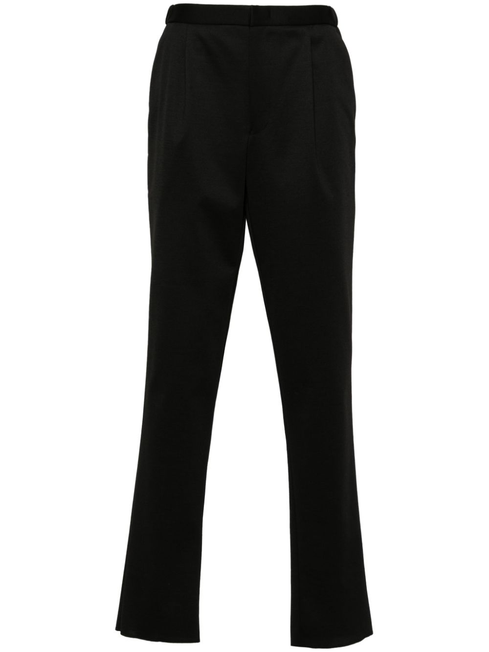 Emporio Armani pleat-detail trousers - Black