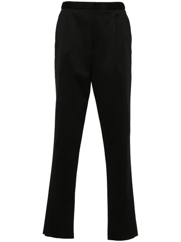Giorgio Armani pleat-detail Trousers - Farfetch