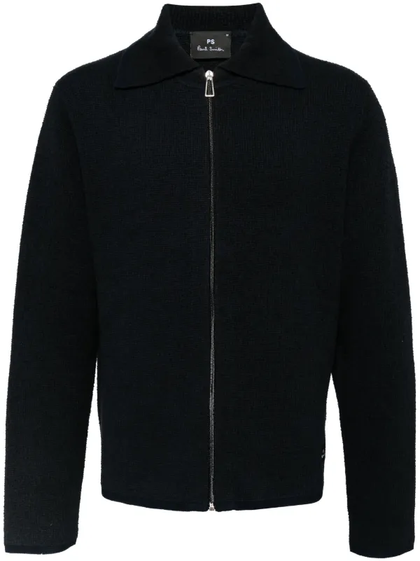 PS Paul Smith ジップ カーディガン | ブルー | FARFETCH JP