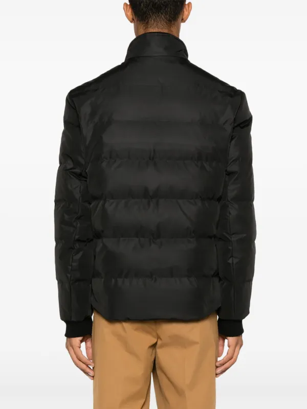 ETRO Pegaso-embroidered Puffer Jacket Black FARFETCH ID