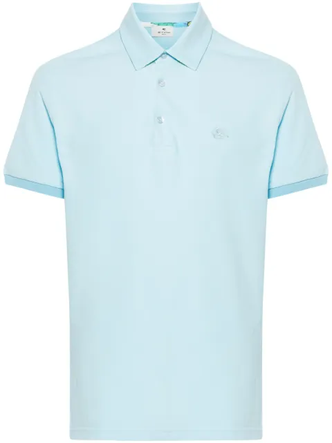 ETRO Pegaso-motif polo shirt