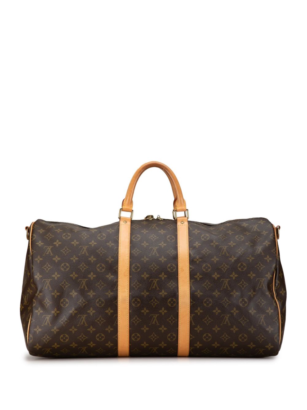 Louis Vuitton Pre-Owned 1997 Monogram Keepall Bandouliere 55 travel bag - Bruin