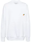 Casablanca appliqué sweatshirt - White