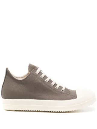 Rick owens low canvas store
