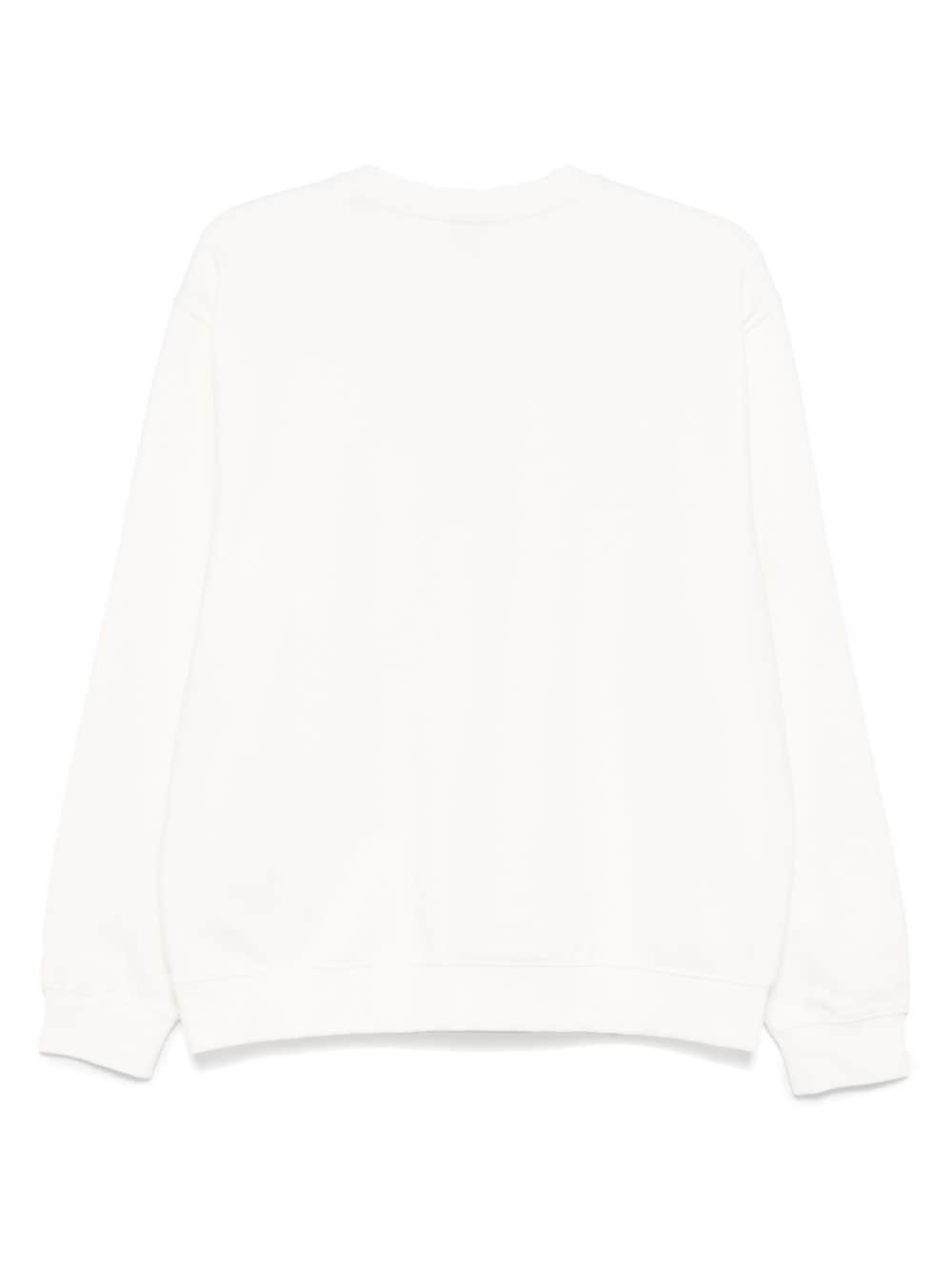 HUGO logo-print sweatshirt - Wit