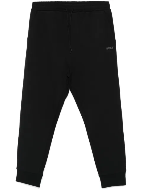 BOSS rubberised-logo track pants