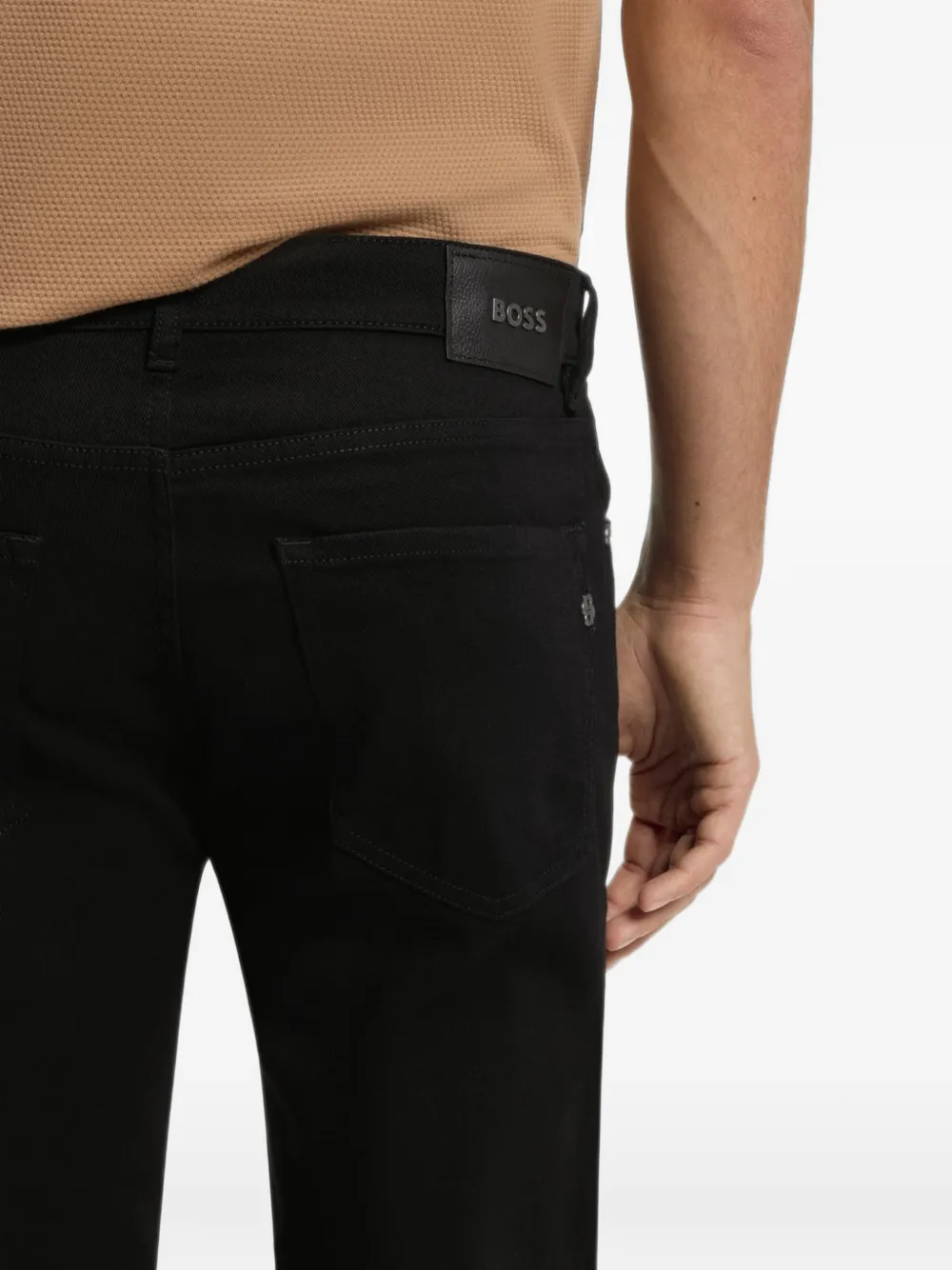BOSS Maine jeans Zwart