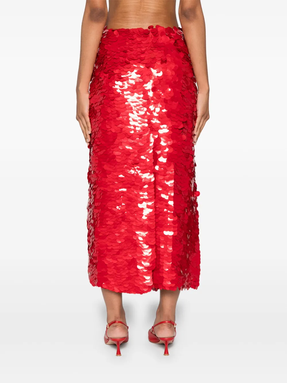 Sequined Midi Skirt