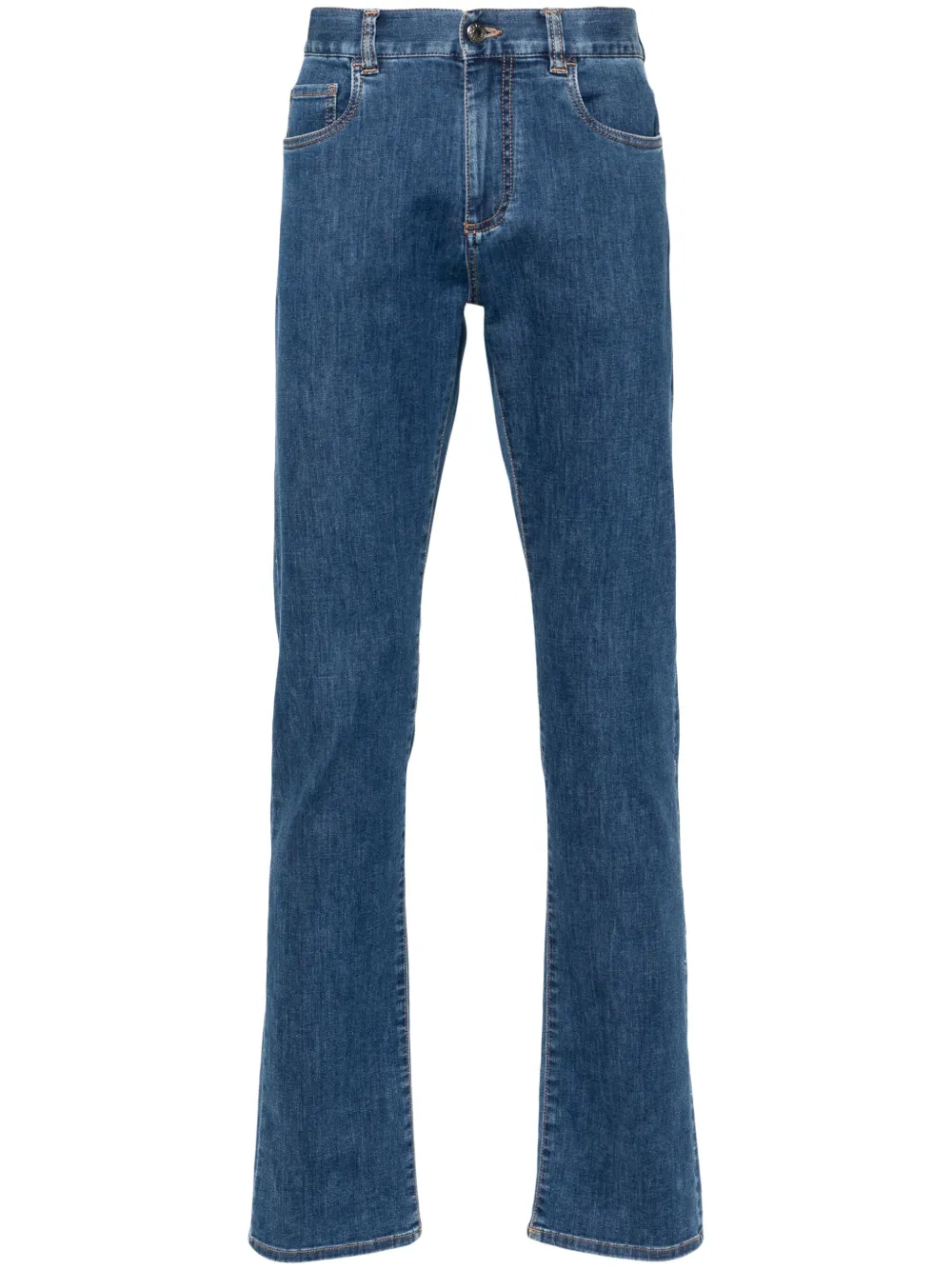Canali Jeans slim - Blu