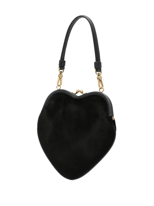 Vivienne Westwood Belle Heart Shoulder Bag | Black | FARFETCH