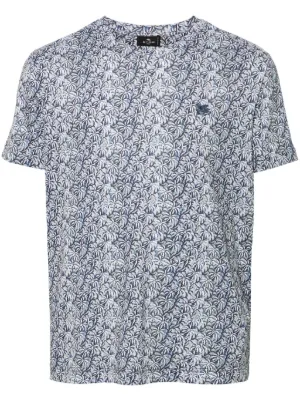 Buy Etro T-shirts for Men Online - Fast Delivery to Azerbaijan.