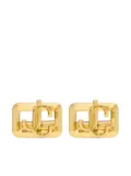 Jimmy Choo Square JC cufflinks - Gold