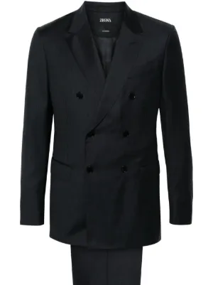 Zegna Double Breasted Suits for Men - Shop Now on FARFETCH Zegna Double Breasted Suits for Men - Shop Now on FARFETCH