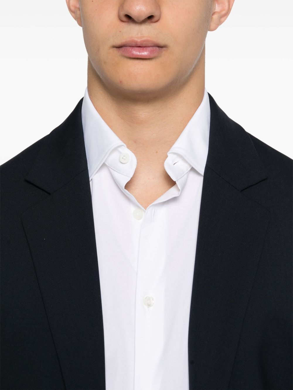 Shop Zegna Poplin Shirt In White