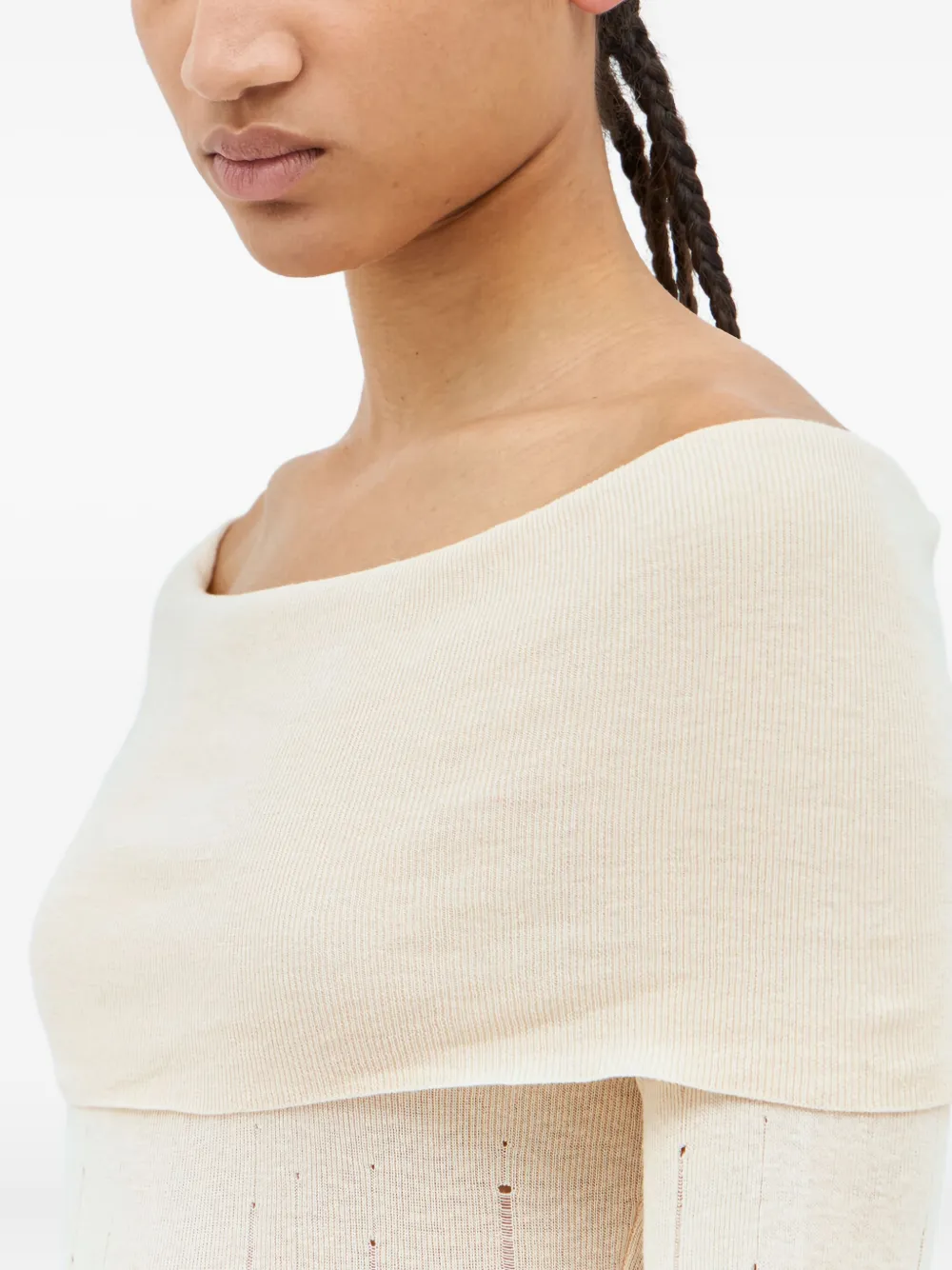  Aya Muse Deva Mini Dress - Neutrals 