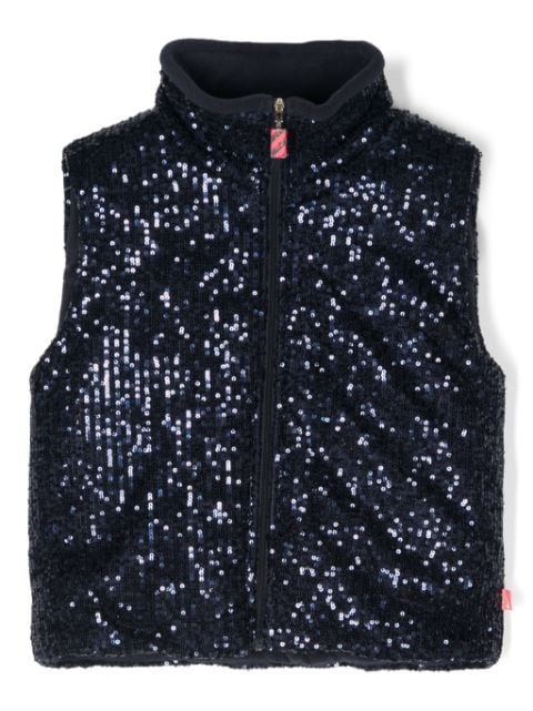 Billieblush sequinned gilet