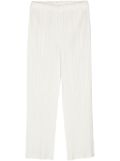 Pleats Please Issey Miyake pleated trousers - White