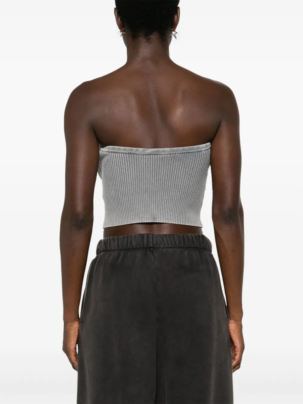 Shop Diesel M-valary Top In Grey