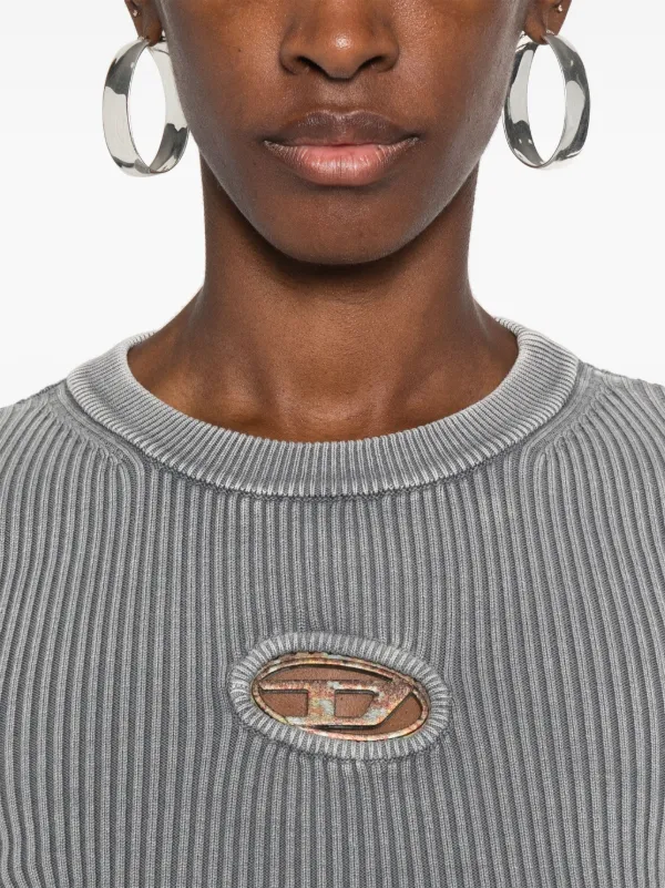 logo-print cotton T-shirt