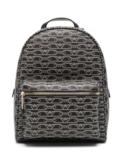 Emporio Armani logo-print backpack Women