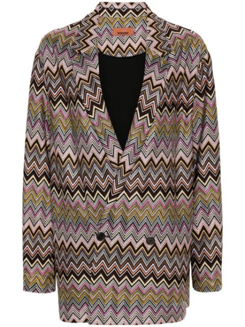 Missoni zigzag-woven blazer