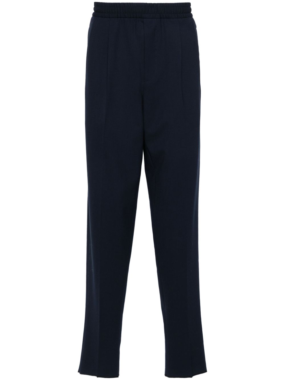 Zegna pleat-detailing trousers - Blue