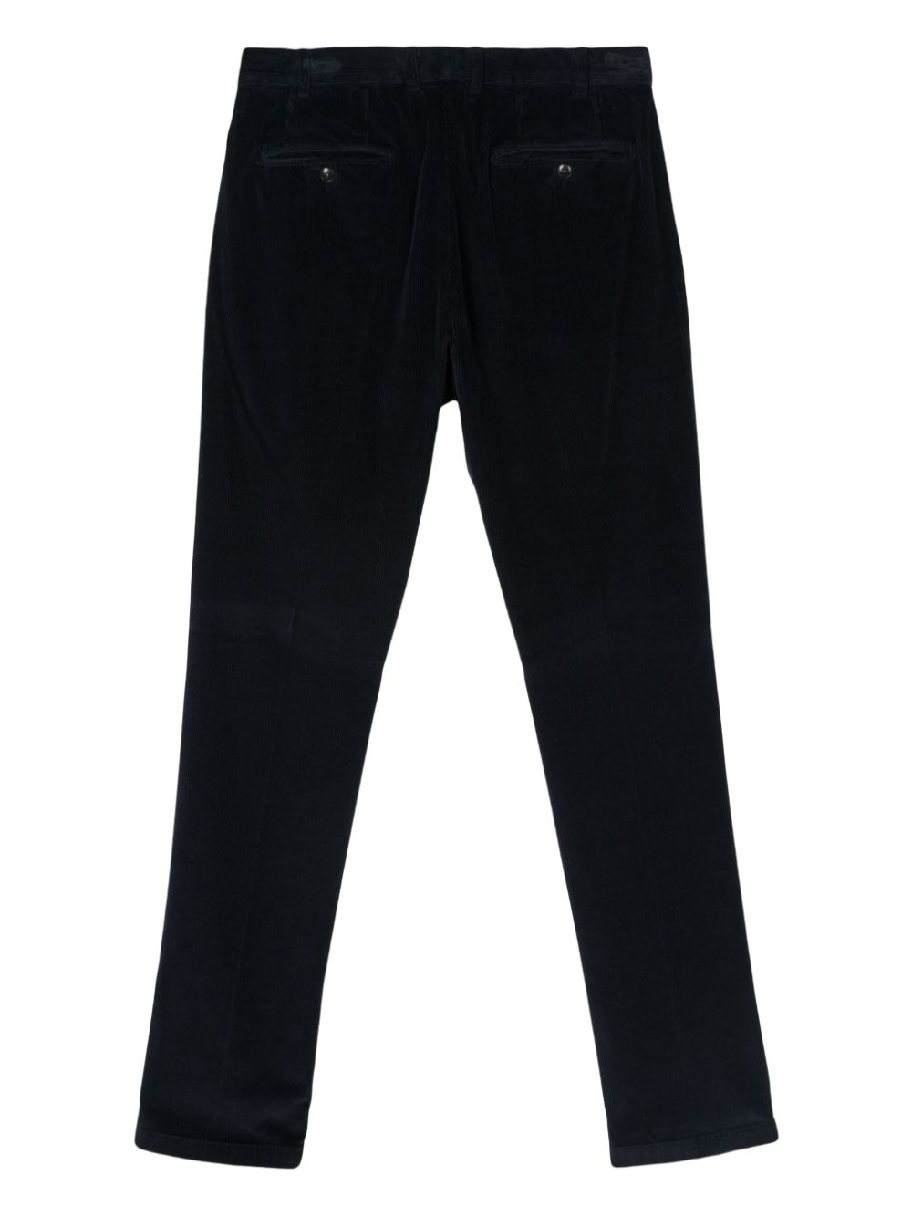 Canali Ribfluwelen broek - Blauw