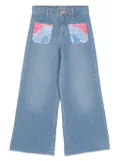Billieblush sequin-embellished jeans - Blue