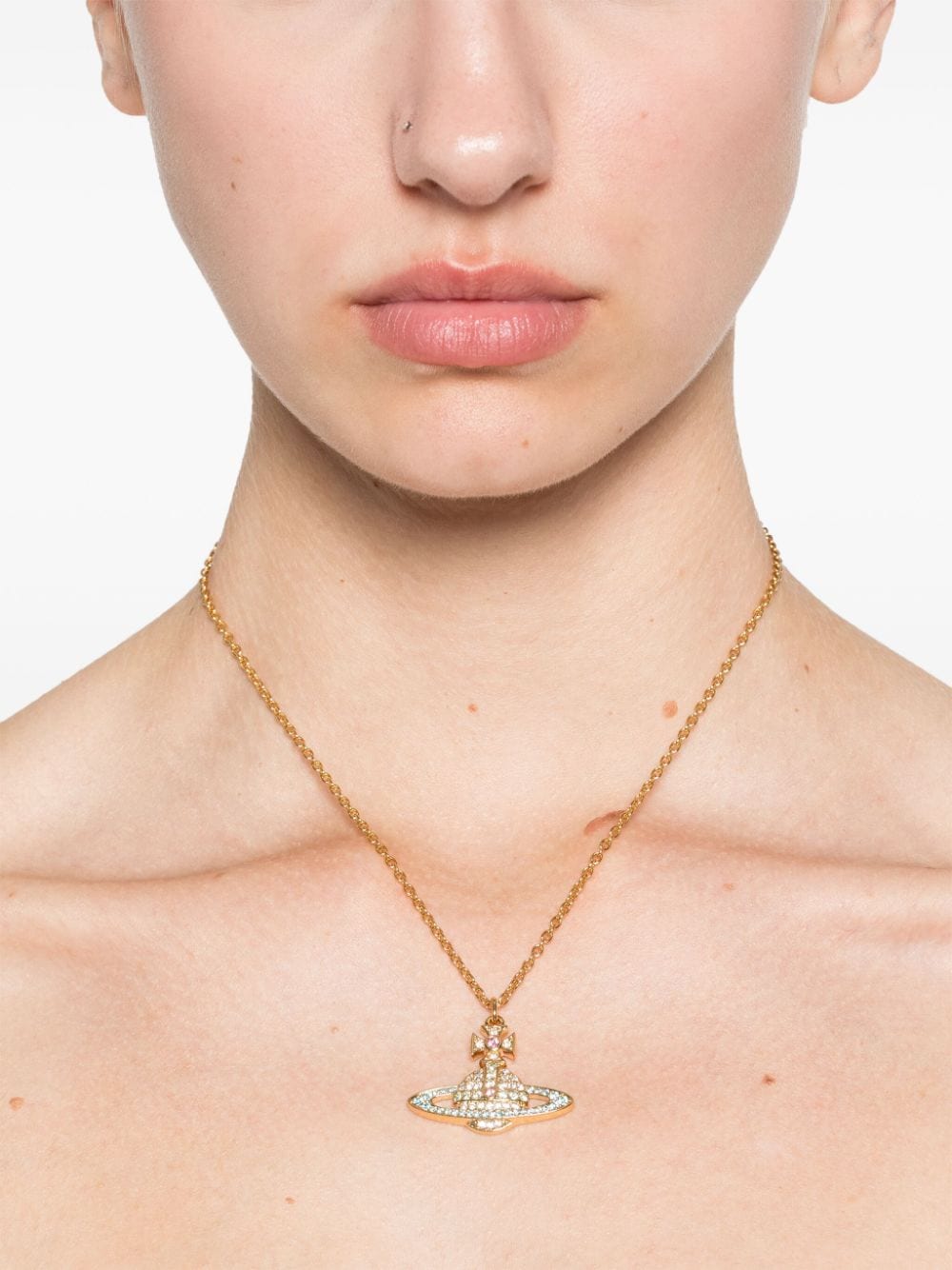 Vivienne Westwood Kika halsketting met hanger - Goud