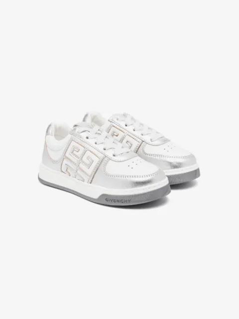 Givenchy Kids 4G leather sneakers 