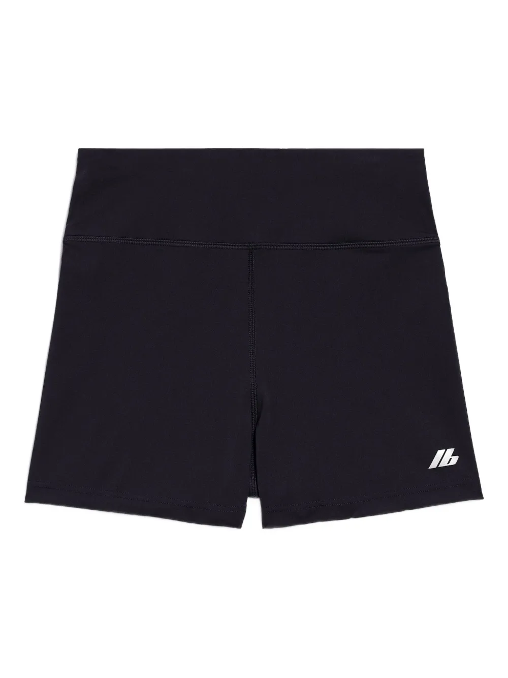 Balenciaga Fietsshorts met logoprint Zwart