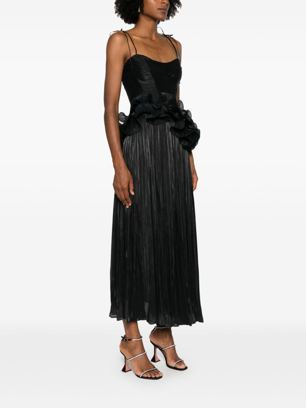 Cheap Coperni ruffled maxi dress Women