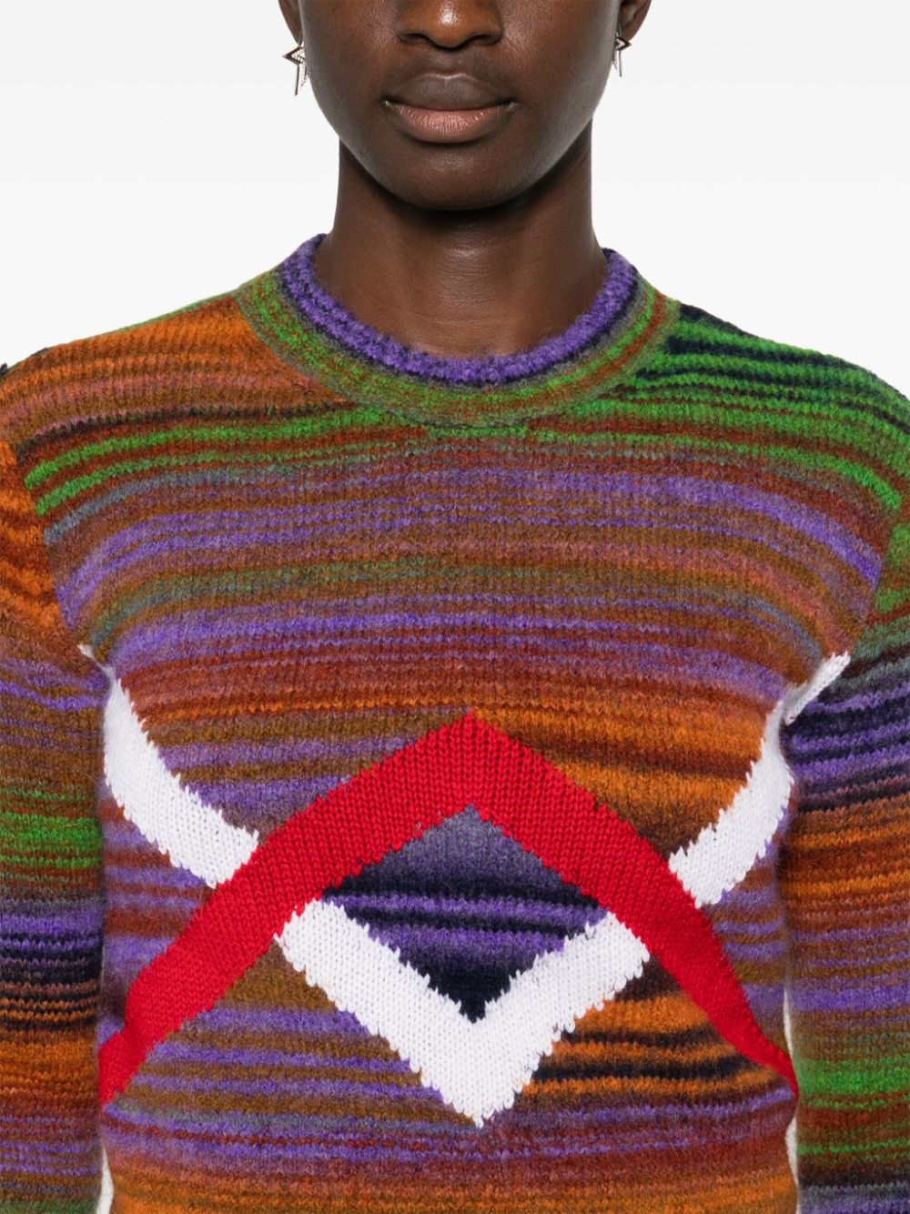 LOEWE Anagram-patch sweater Women