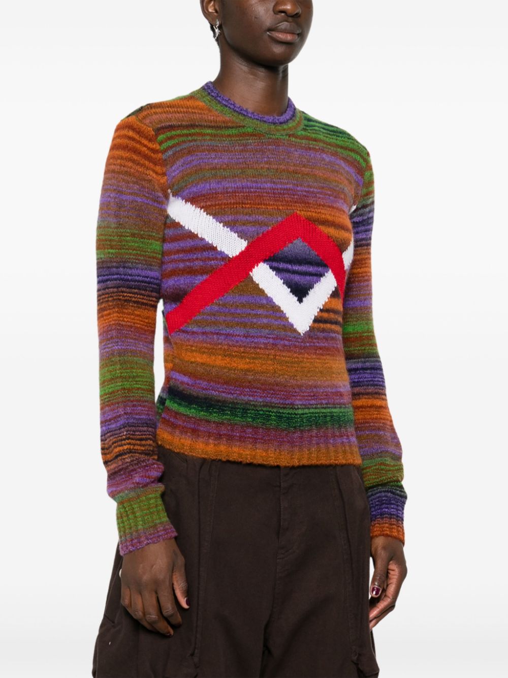 LOEWE Anagram-patch sweater Women