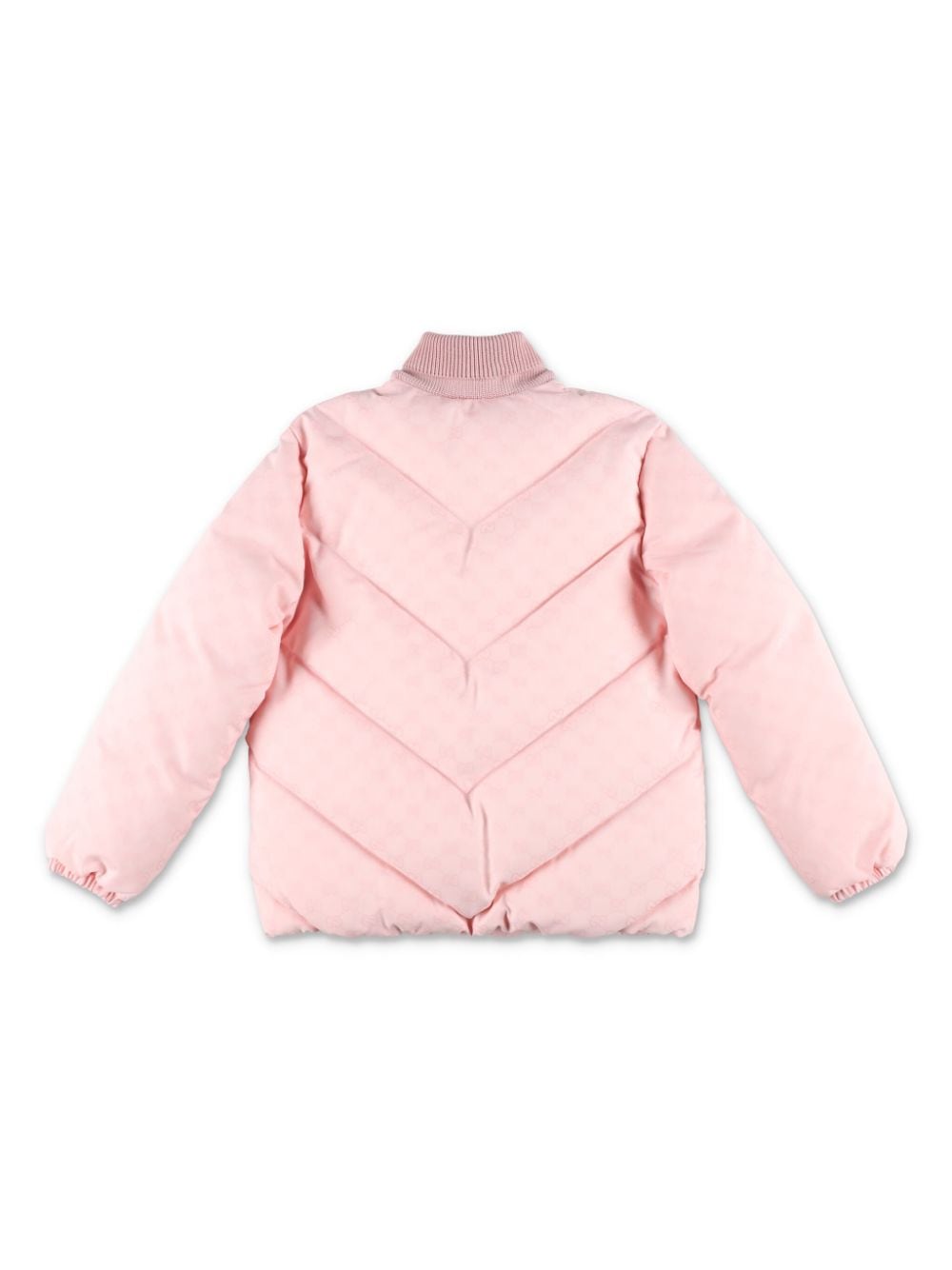 Gucci Kids quilted bomber jacket - Roze