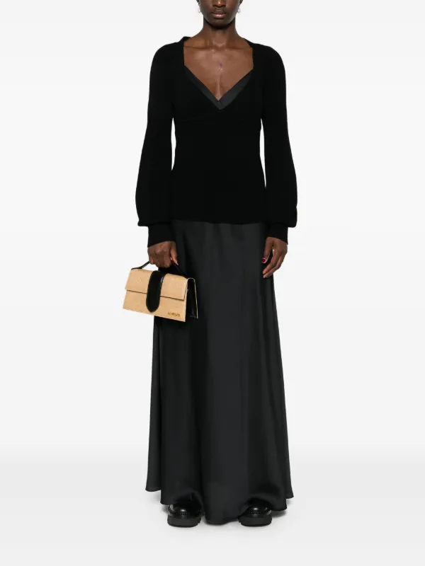 TWINSET Jumper Slip Dress Black FARFETCH BN