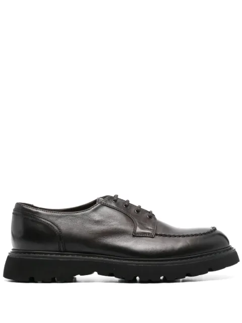 Doucal's leather Derby shoes