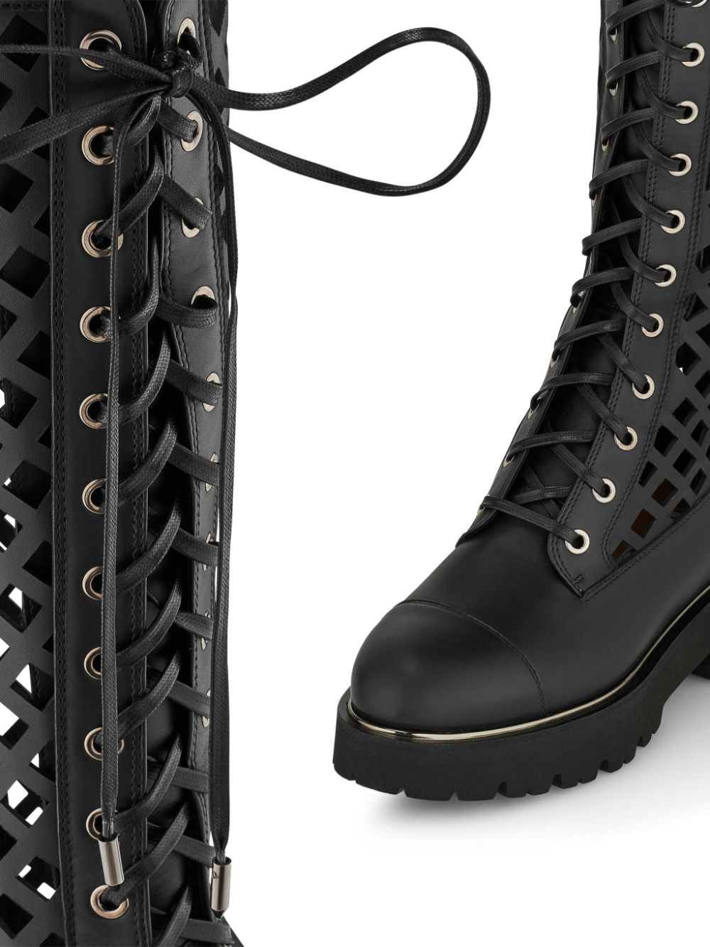 Shop Aquazzura Fearless Stiefel 20mm In Schwarz