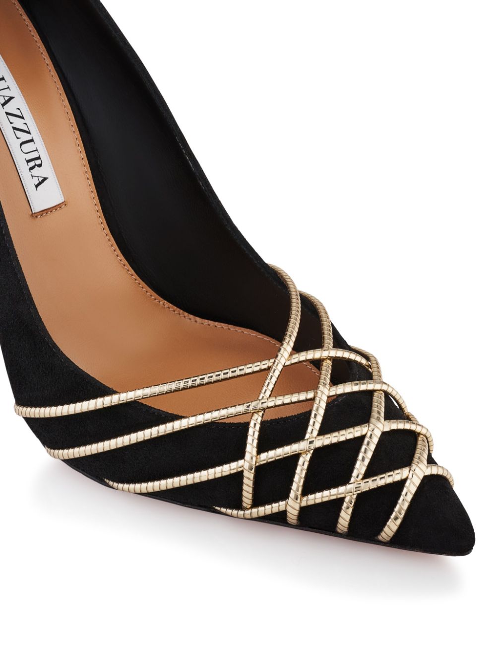 Aquazzura 105mm magnetische pomp Zwart