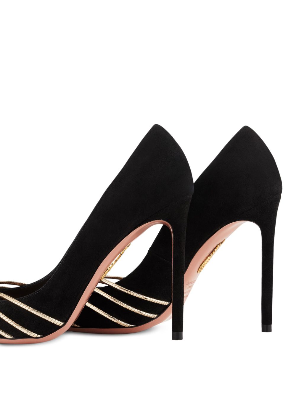 Aquazzura 105mm magnetische pomp Zwart