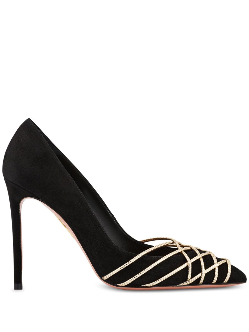 Aquazzura 105mm magnetische pomp Zwart