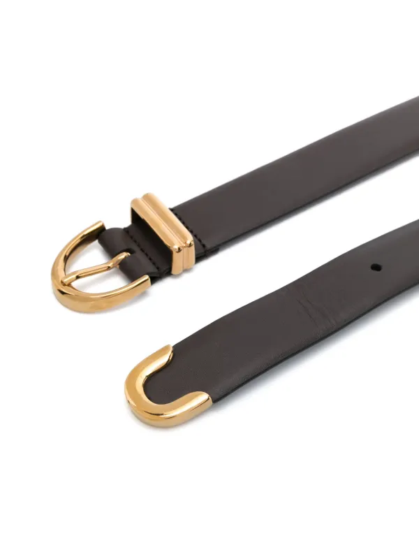 【関税込み】KHAITE ブラウン Bambi ベルト Bambi leather belt in brown - Khaite | Mytheresa